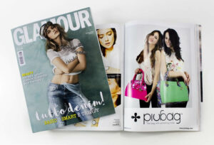 borse piubag rivista glamour