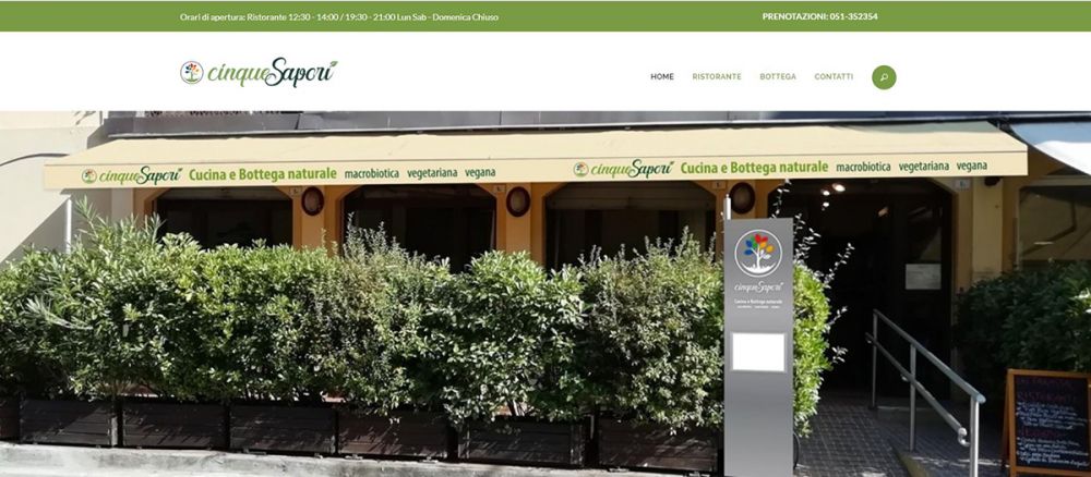 sito web cinque sapori bologna